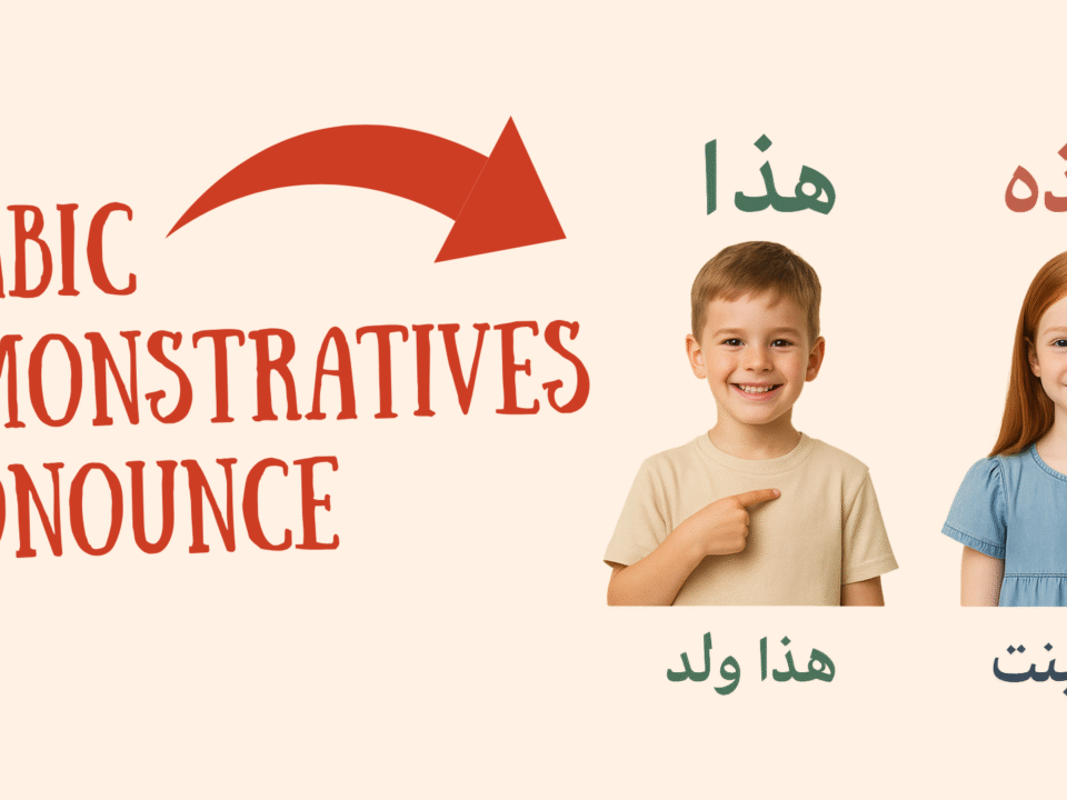 Arabic Demonstrative Pronouns A Simple Guide