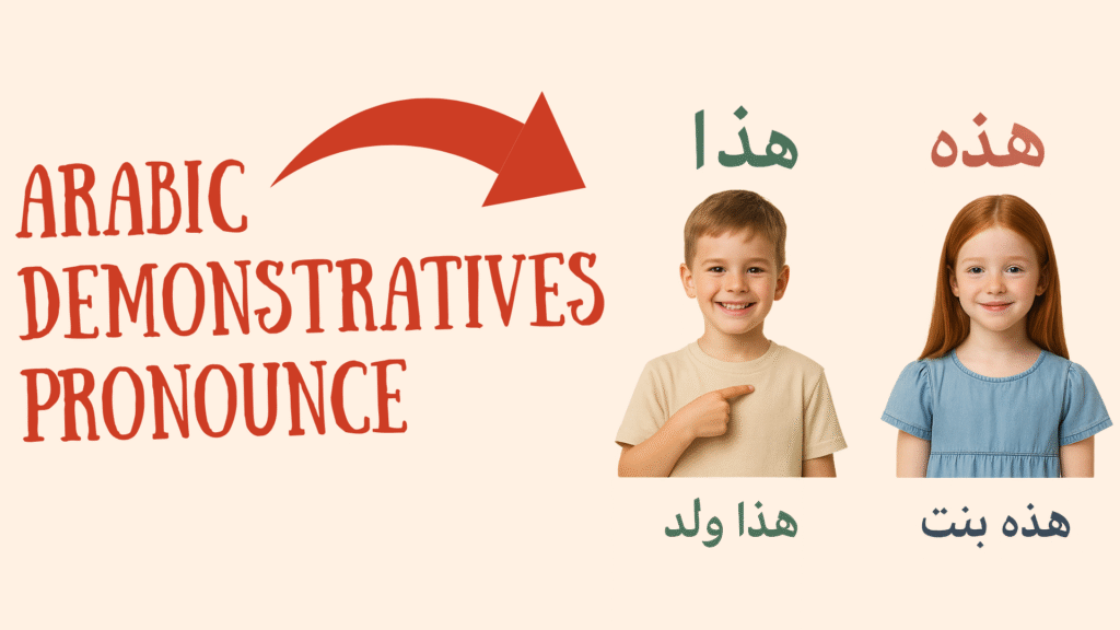 Arabic Demonstrative Pronouns A Simple Guide