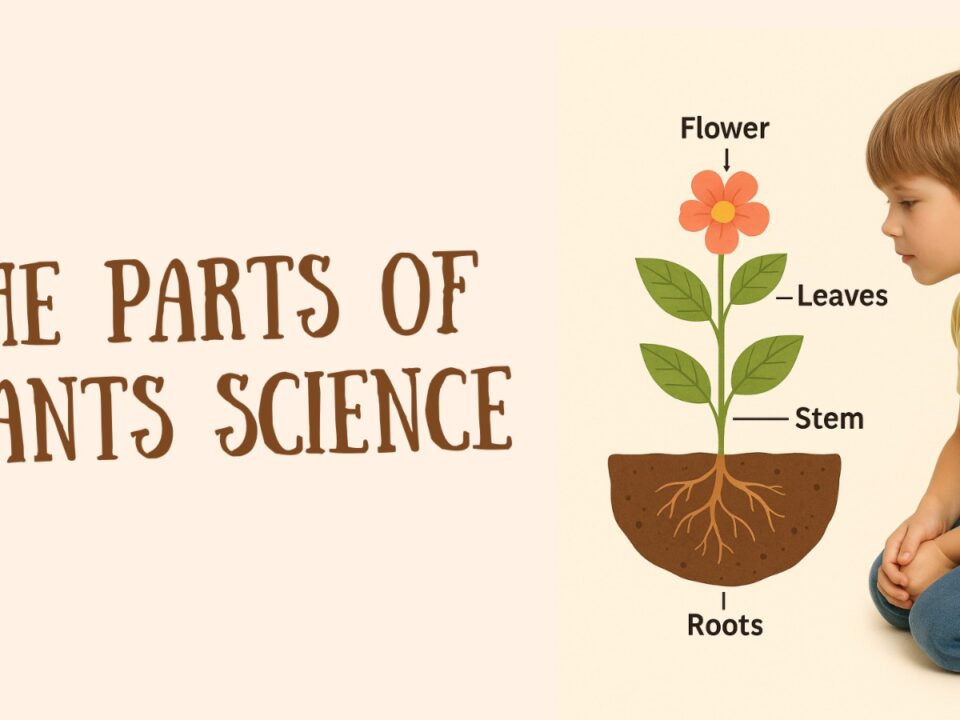 The parts of plants science ..